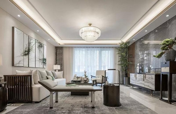 低調(diào)輕奢新中式三居北京裝飾公司