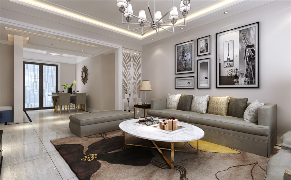 美林苑三室二廳現(xiàn)代簡約